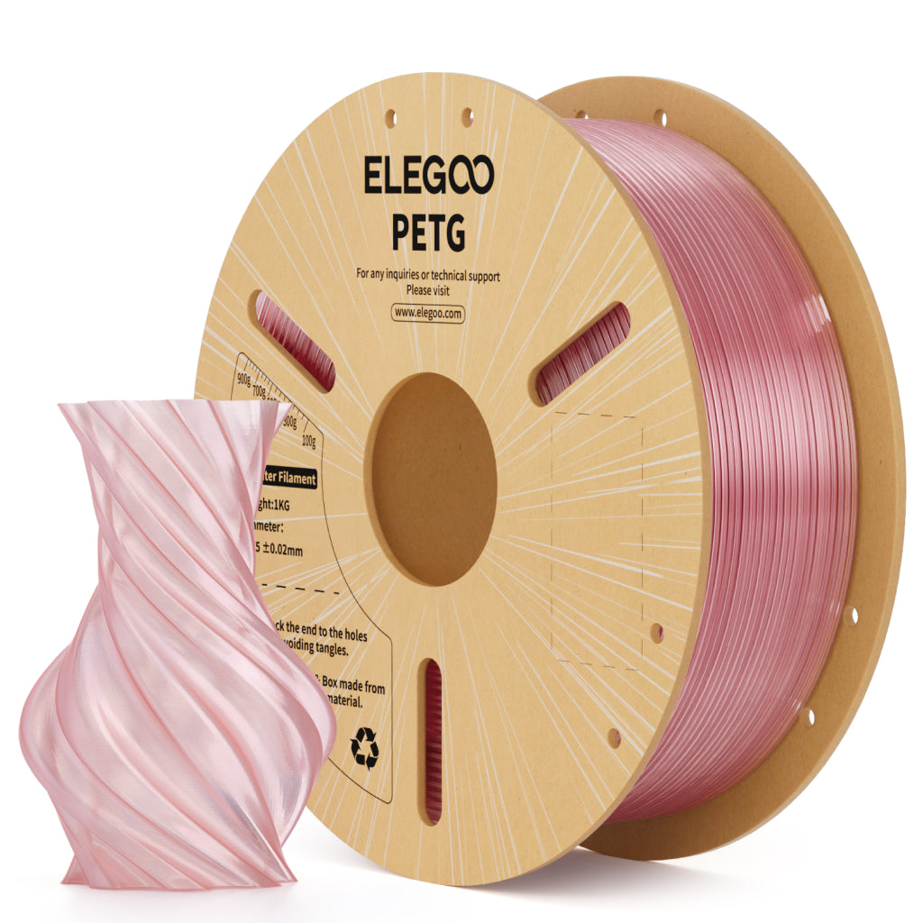Elegoo PETG Transluzent – 1,75 mm, 1 kg