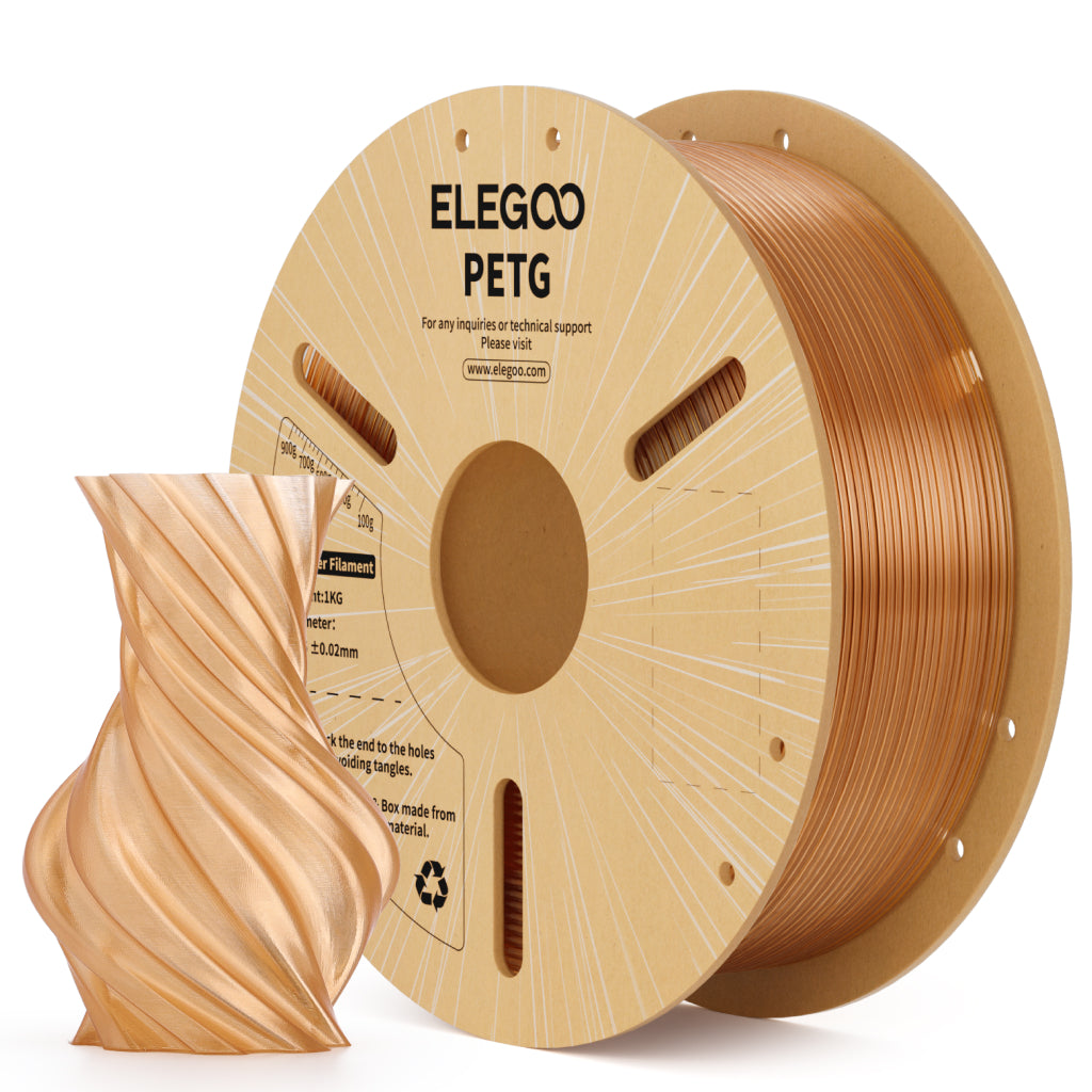 Elegoo PETG Transluzent – 1,75 mm, 1 kg