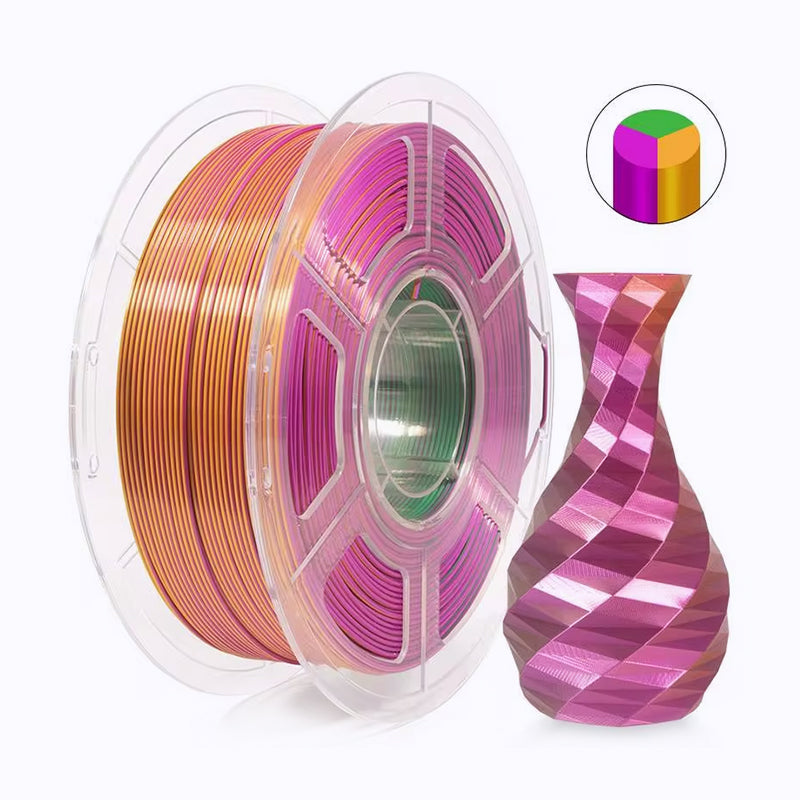 iSANMATE PLA Silk Tri-Color