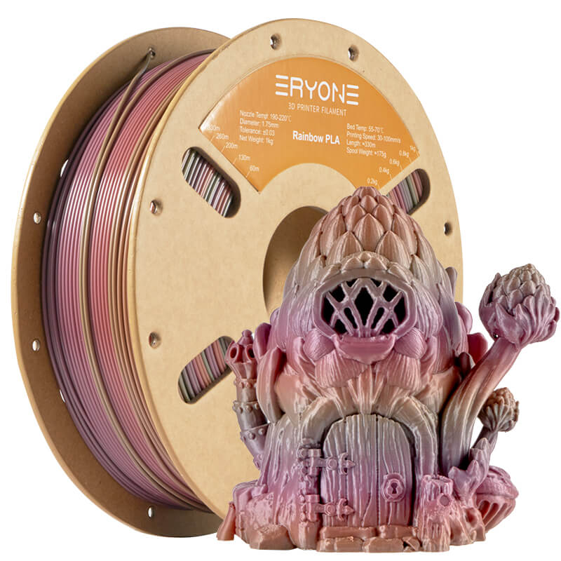 Eryone PLA Regenbogen Steampunk – 1,75 mm, 1 kg – Standard