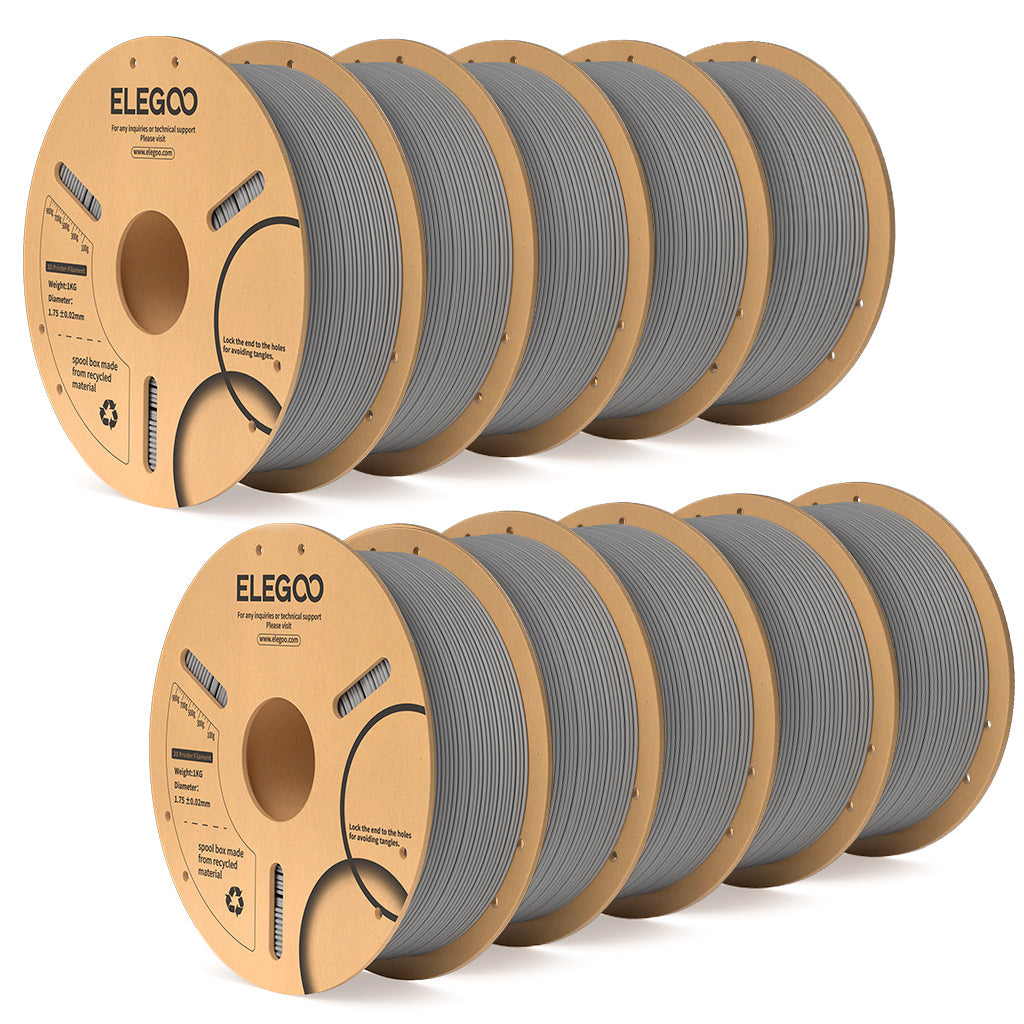 Elegoo PLA Grau – 1,75 mm, 10 kg
