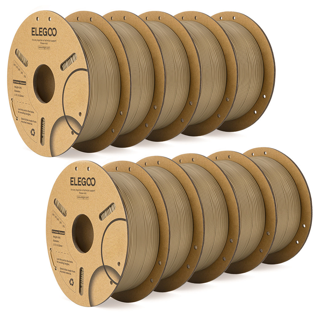 Elegoo PLA Holzfilament – 1,75 mm, 10 kg