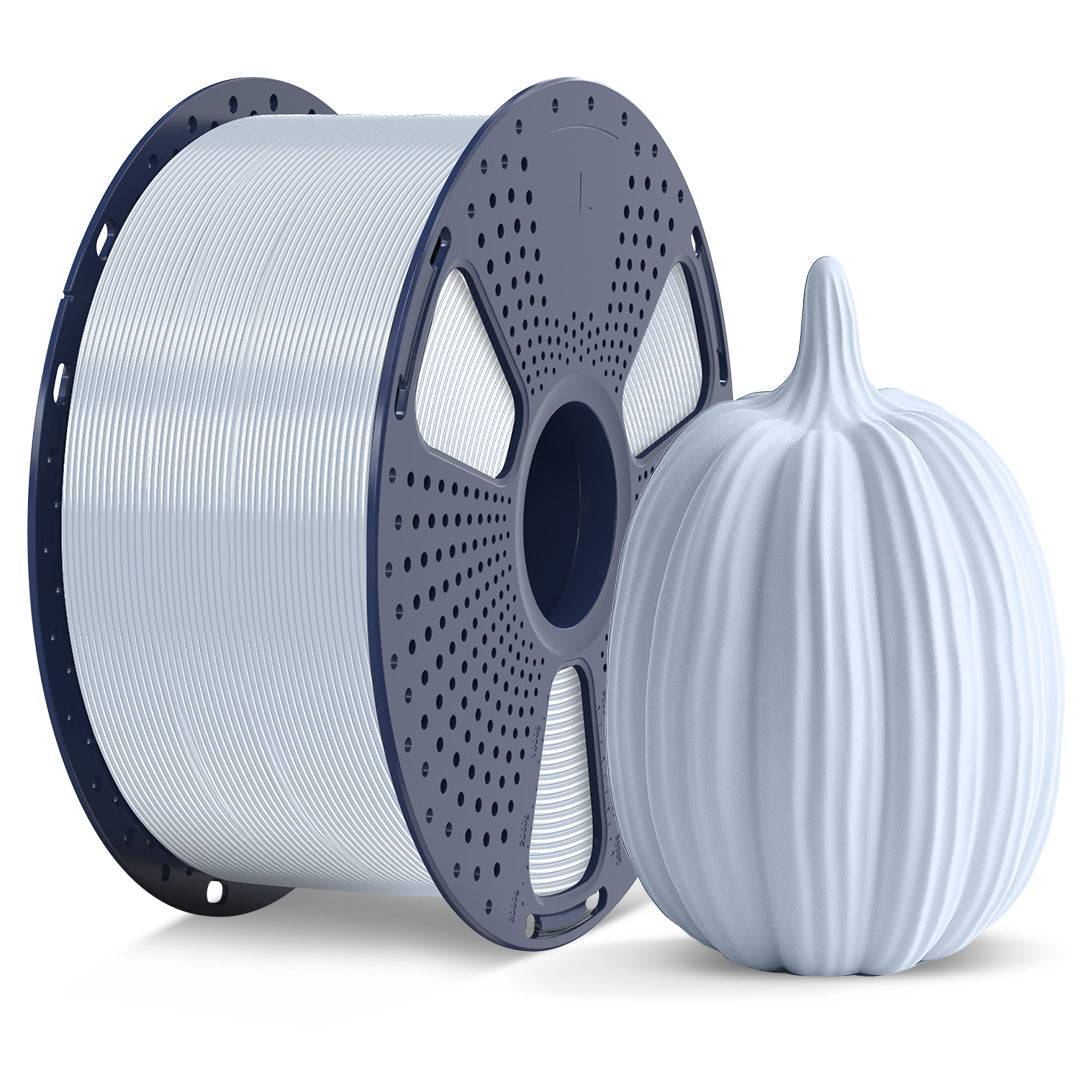 SUNLU PLA+ Filament 1,75 mm, 3 kg Großspule, Silbrig