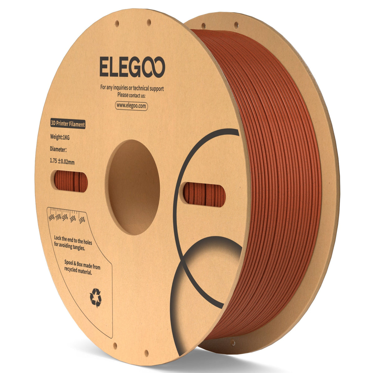 Elegoo PLA Marmor – 1,75 mm, 1 kg