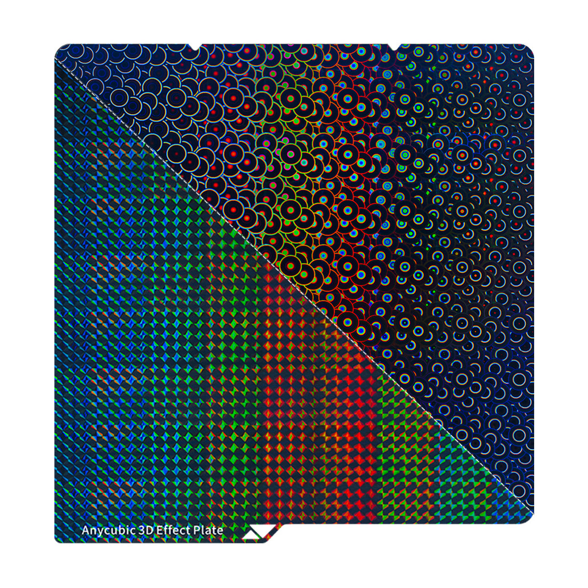 Anycubic Doppelseitige 3D-Effektplatte für die Kobra-Serie, Kobra X / Kobra X Combo / Phantom + Kugeloberfläche