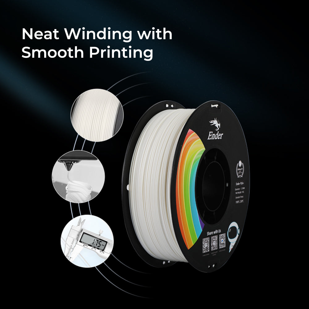 Ender 1,75mm PLA+ 3D-Drucker Filament 1kg