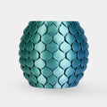 SUNLU SILK Zweifarbig Filament 1,75 mm, 1 kg, Blau+Grün