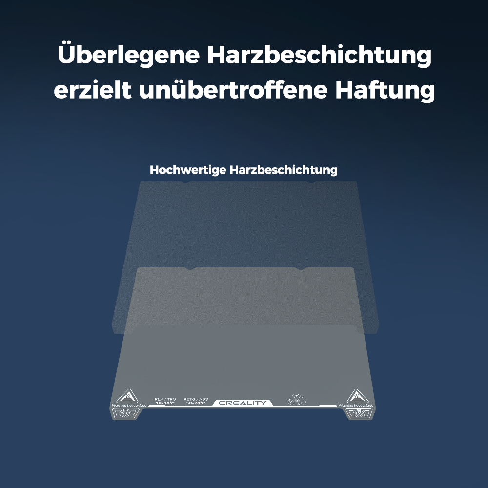 Ender-Serie Niedertemperatur-Kaltdruck-Bauplatte
