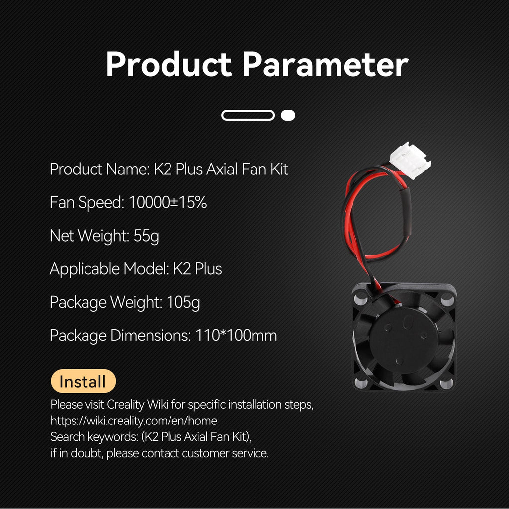 K2 Plus/ K2 Pro 3D-Drucker Ersatzteile