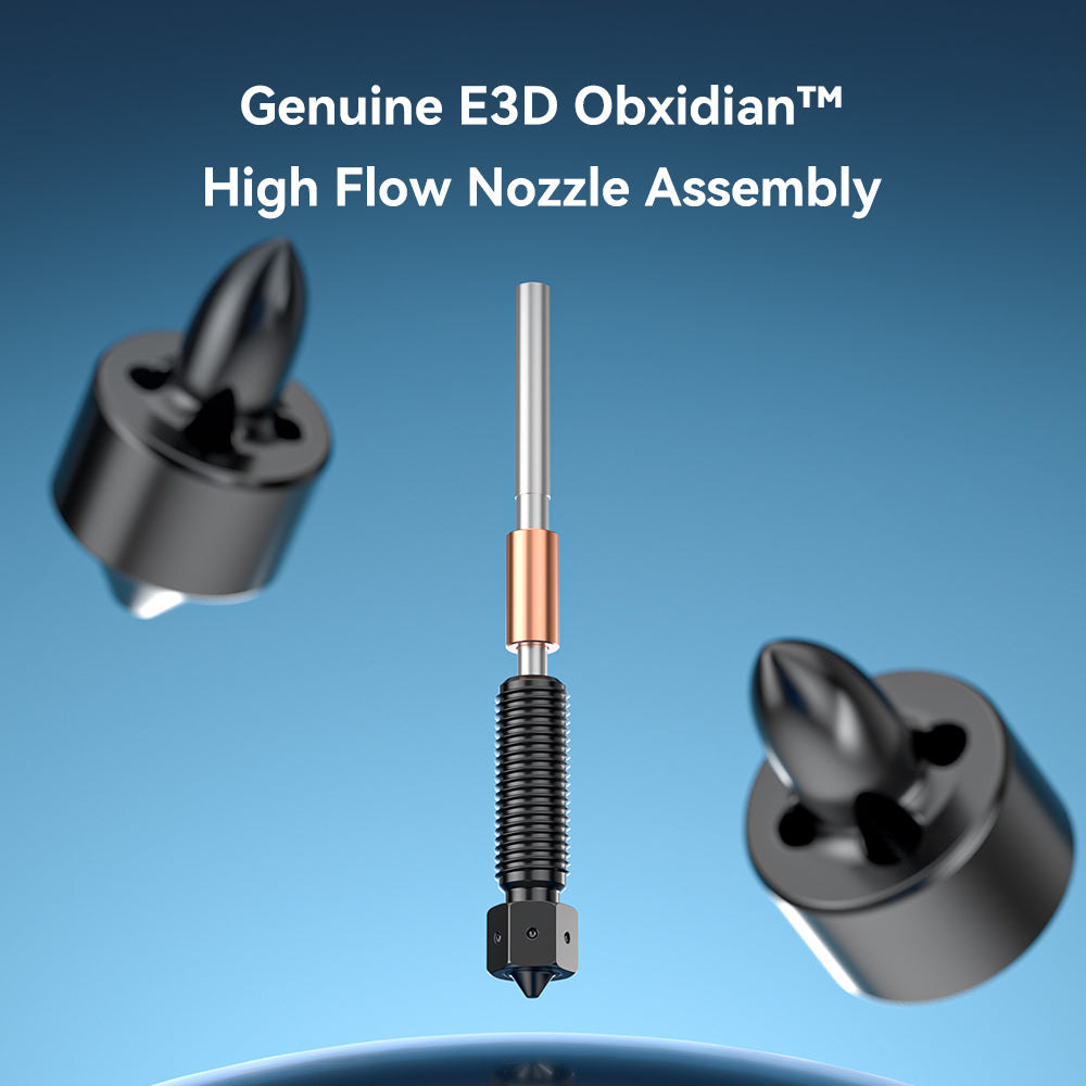 K2-Serie/ Creality Hi E3D Obxidian™ Hochdurchsatz-Düsenset
