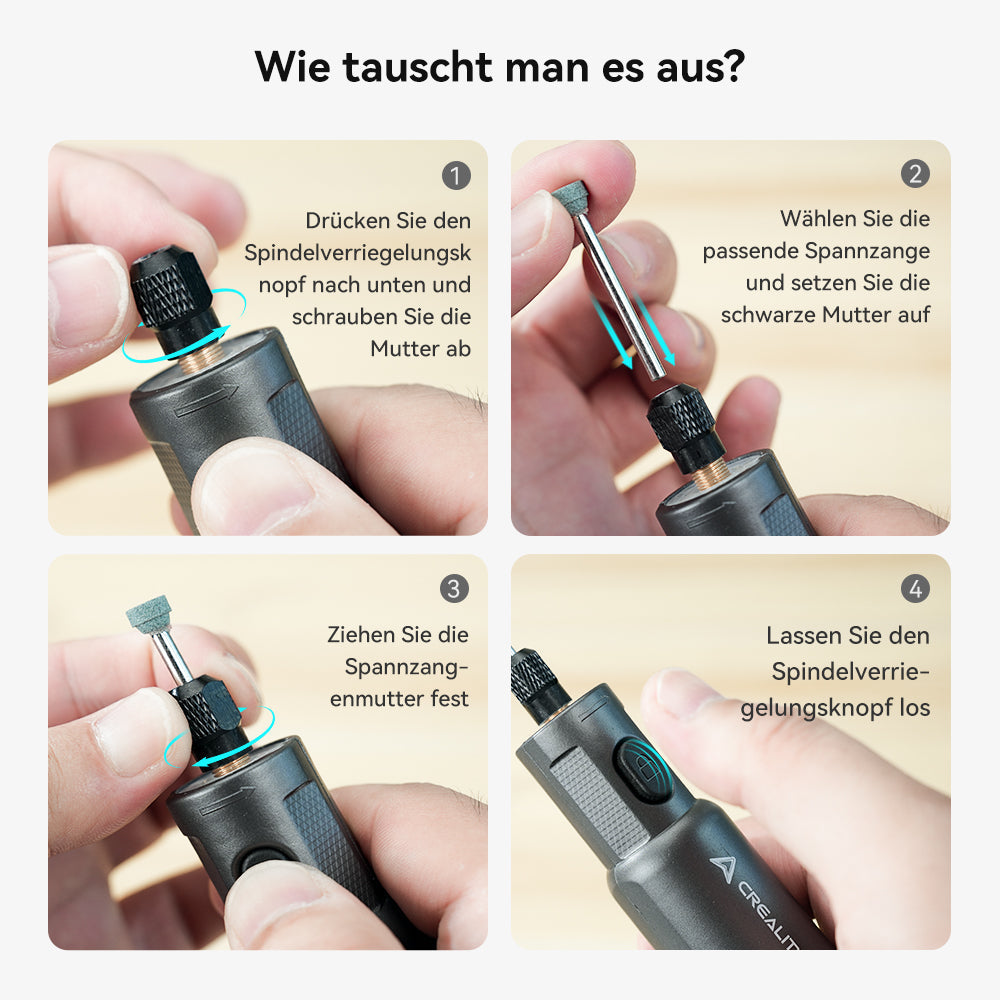 Creality Akku-Rotationswerkzeug-Set