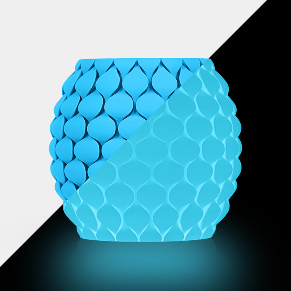 PETG Nachtleuchtend Blau Filament (Leuchtend Blau)