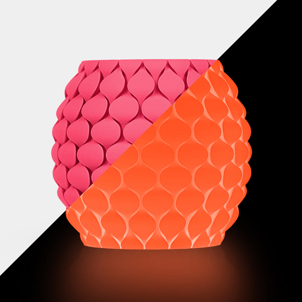PETG Nachtleuchtend Rot Filament (Leuchtend Rot)