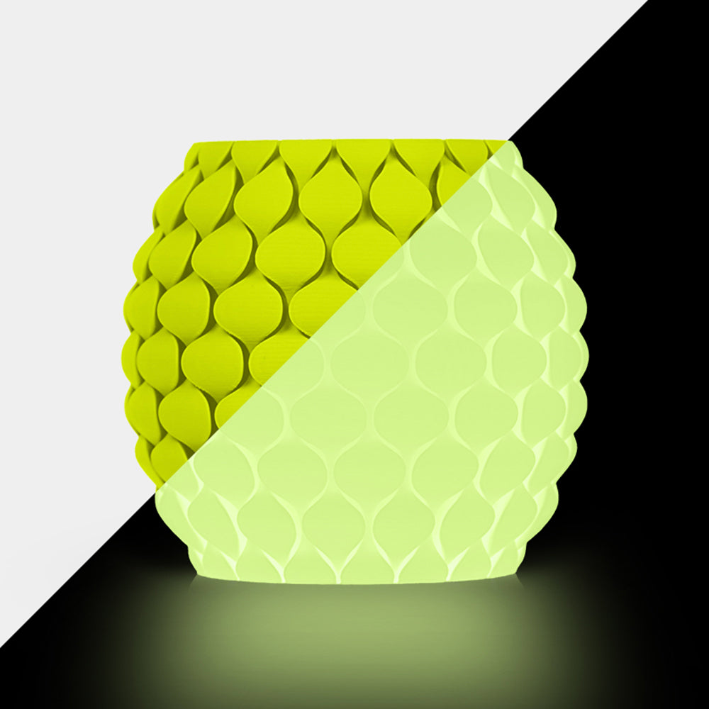 PETG Nachtleuchtend Gelb Filament (Leuchtend Gelb)