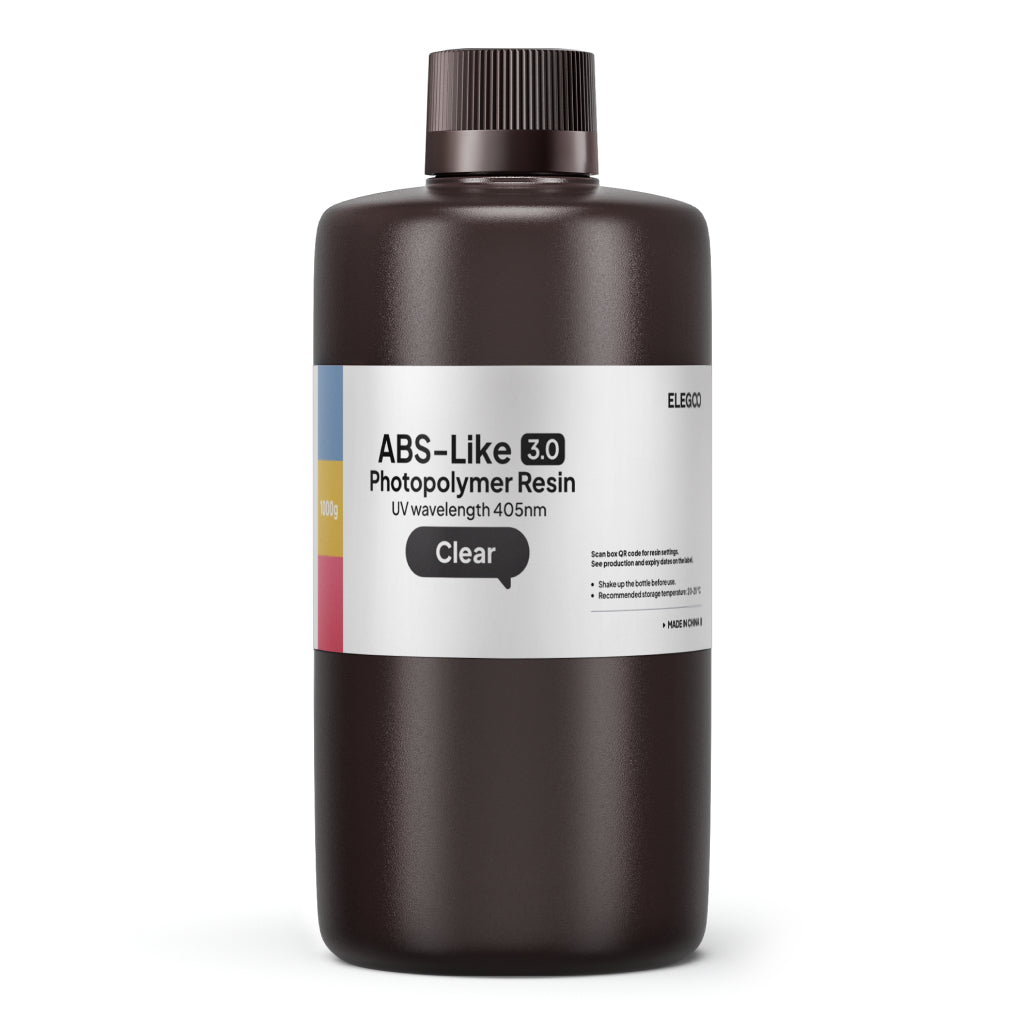 Elegoo ABS-ähnliches Harz V3.0, 1 kg, Transparent