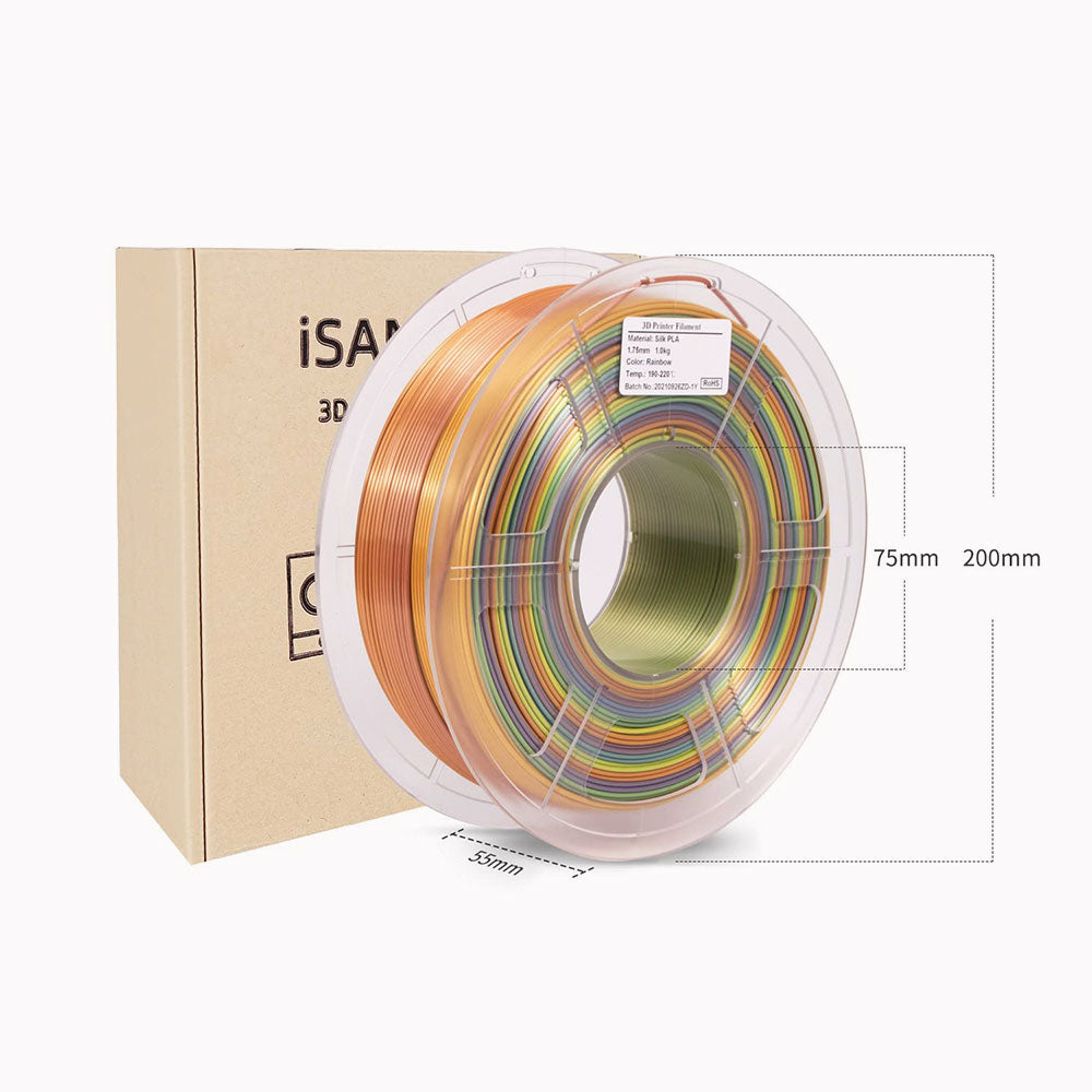 iSANMATE PLA Silk Regenbogen