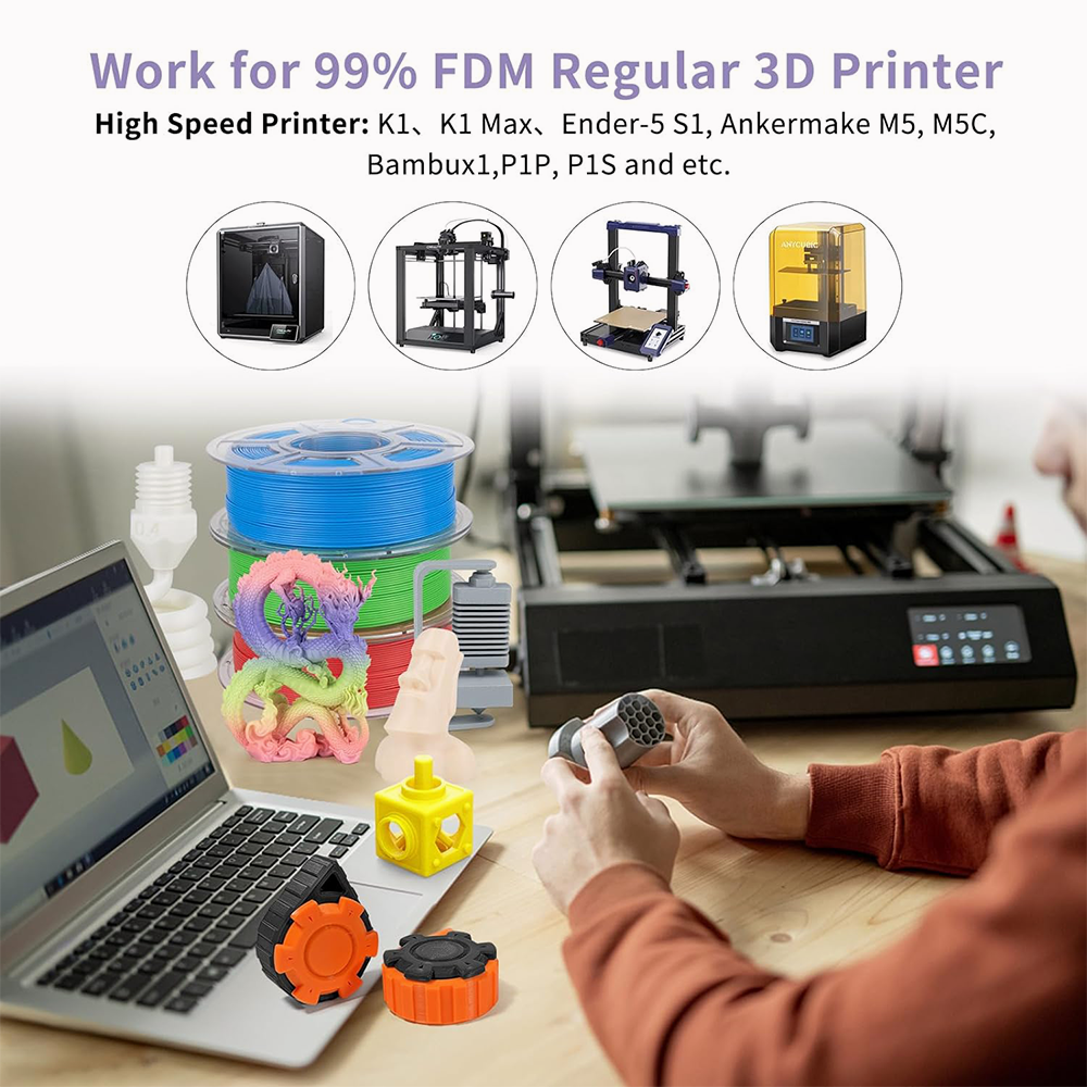 iSANMATE PLA+ Regenbogen High Speed