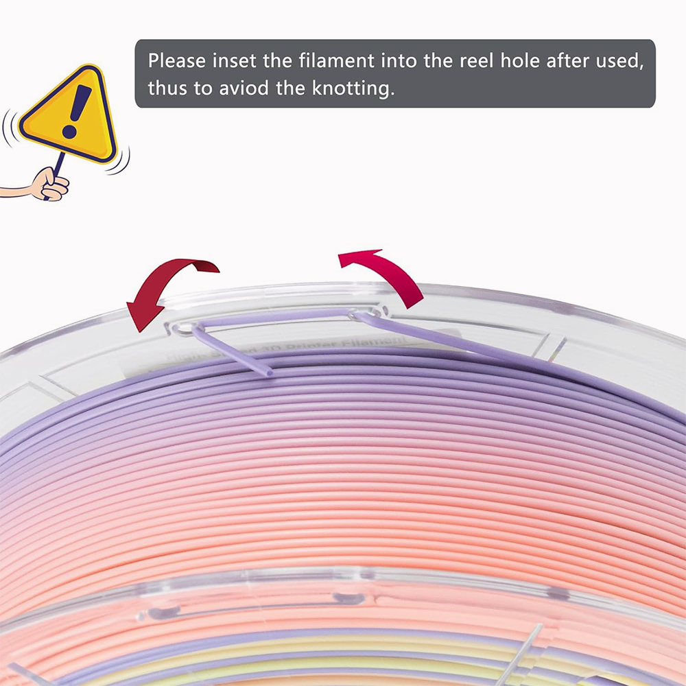 iSANMATE PLA+ Regenbogen High Speed