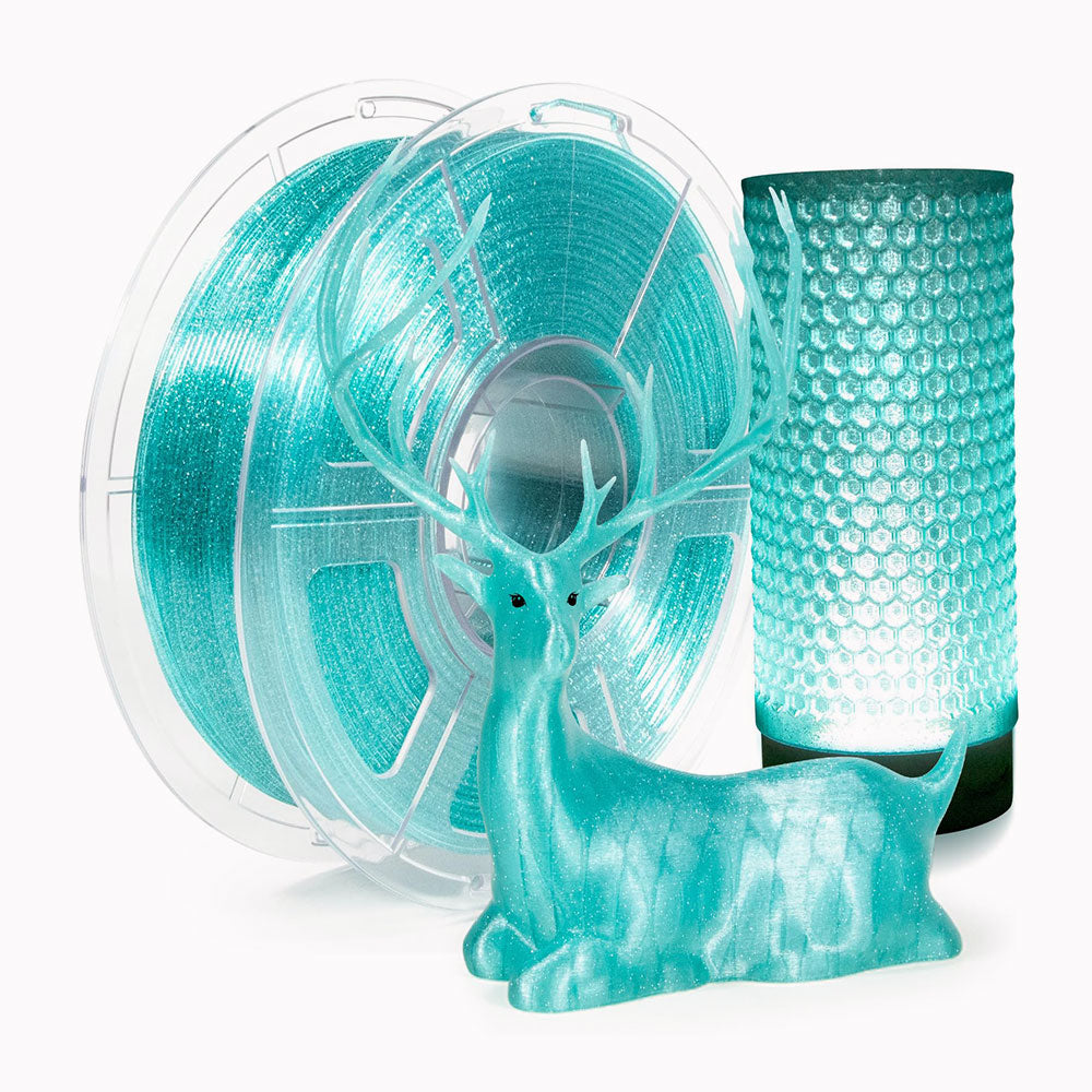 iSANMATE PETG Glitzer transparent